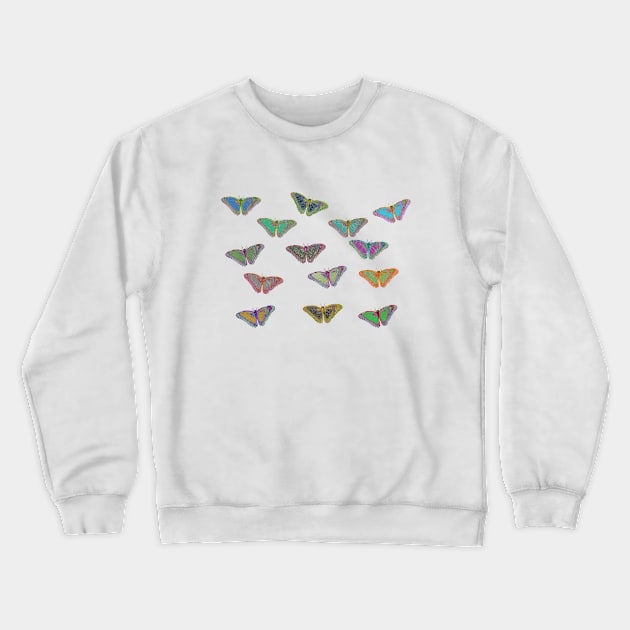 Butterflies Crewneck Sweatshirt by Againstallodds68